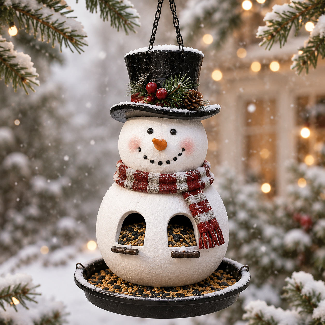 🔥🎄 Christmas Bird Café – 5 Whimsical Feeders for a Festive Winter Garden