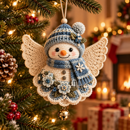 👼✨ Stitch an Angel™ | DIY Crochet Christmas Ornament Kit 🎄