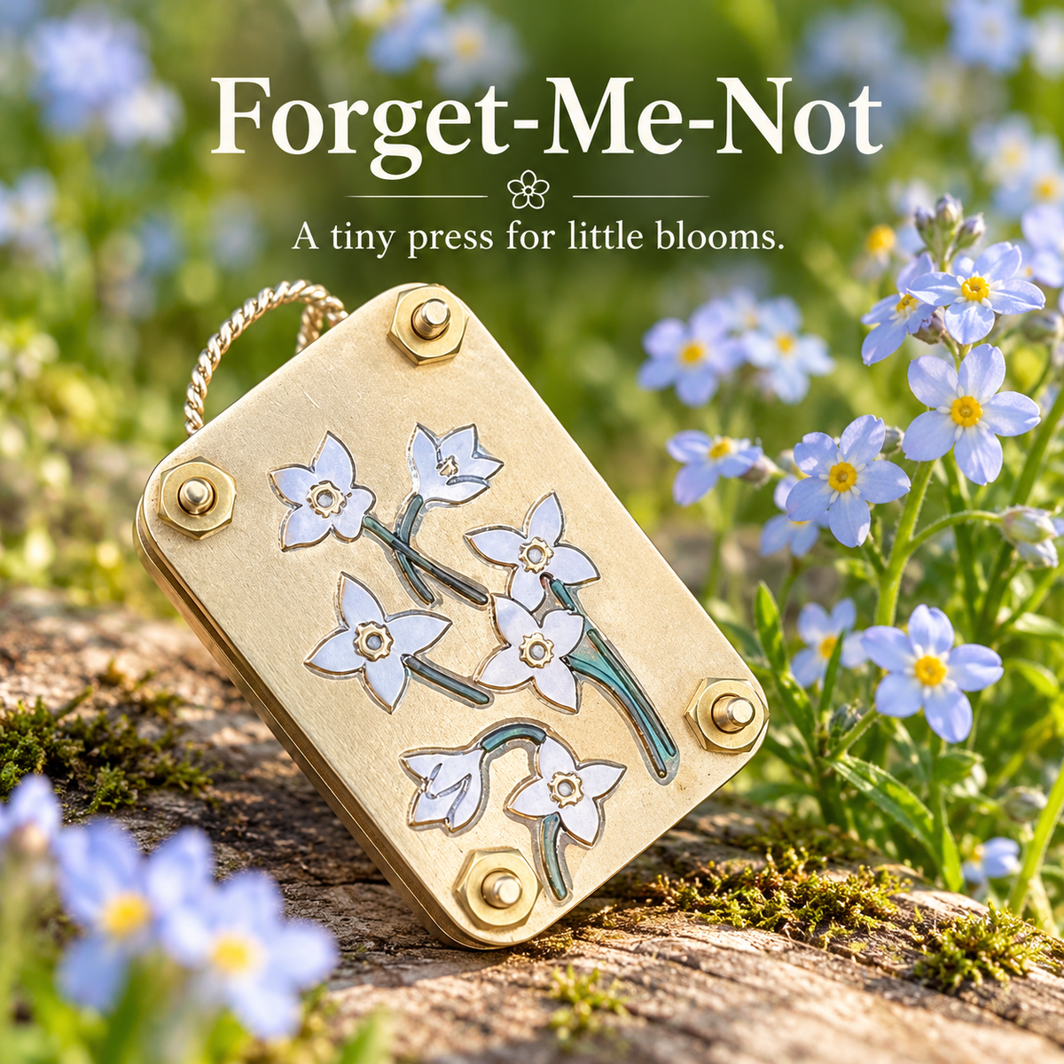 🌸📖 Pocket-Size Flower Press – Turn Tiny Blooms Into Lasting Keepsakes