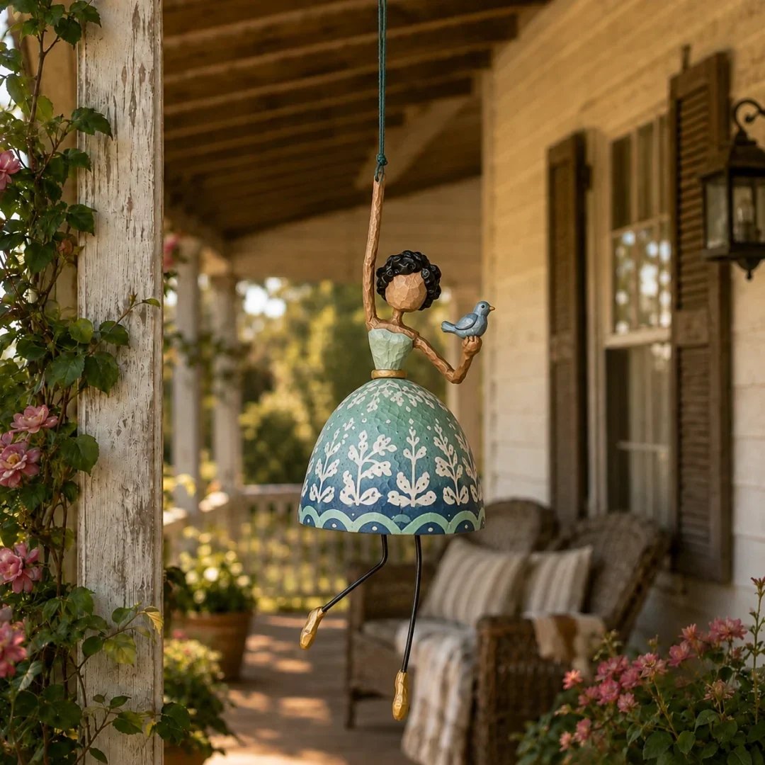 🌸💃 Whimsical Dancing Lady Hanging Decor – Colorful Floral Figurine for Home (📦Buy 2 Free Shipping)