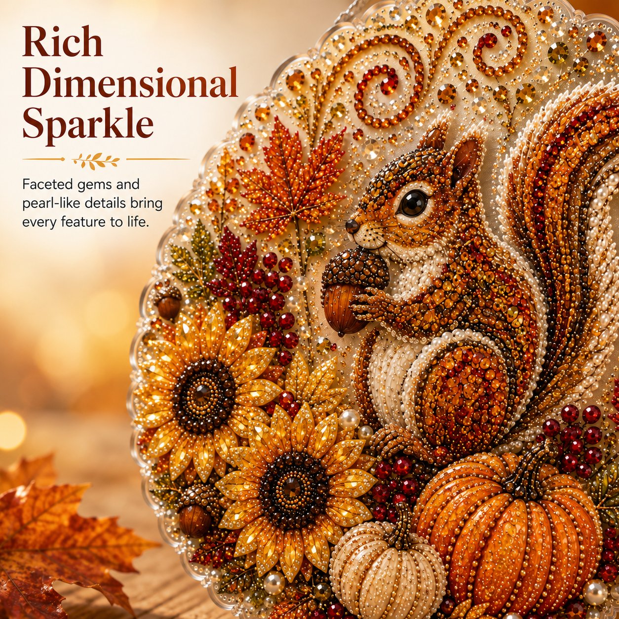 DIY Autumn Diamond Art Hanging Ornament Kit 🍂