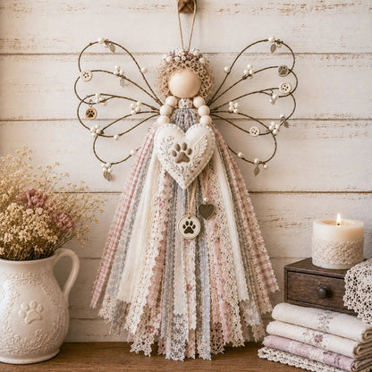 💥Last Day 49% OFF - 🪽 Angel Fabric Hanging DIY Kit