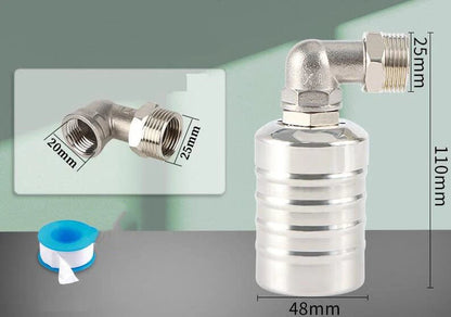 🌊💦 304 Stainless Steel Automatic Float Valve for Water Tank🚰