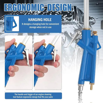 💨 Heavy Duty Air Blow Gun with 1m Hose for Engine & Workshop Cleaning