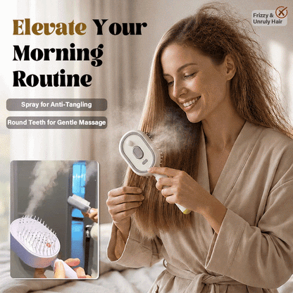 🔥LAST DAY 50% OFF 💆2026 Electric Steam Hair Care & Massage Brush