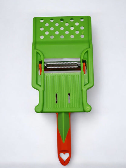 🔥5-in-1 Fruit and Vegetable Julienne Peeler with Grater Plate