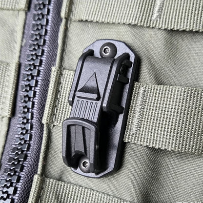 🎒🔑 Heavy-Duty Tactical Quick Release Keychain Clip for EDC