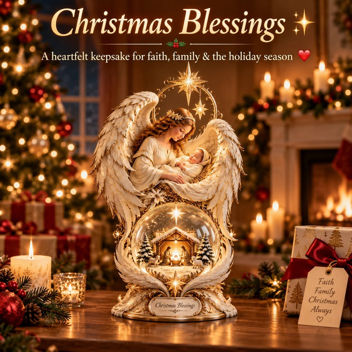 🌟 Bethlehem Comes to Life | Illuminated Nativity Scene ✝️
