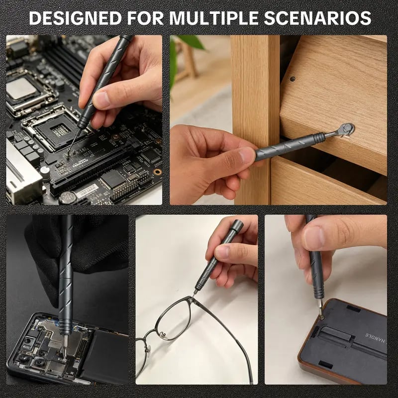 🧰 55-in-1 Magnetic Precision Screwdriver Set | Compact Repair Kit for Electronics & More