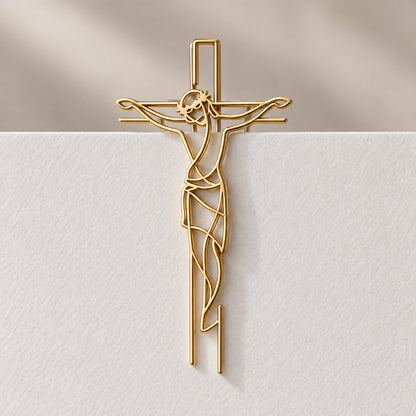 ✝️✨ Faith-Inspired Gold Paper Clips – Meaningful Bible & Journal Markers