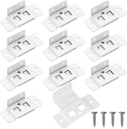 🛠️Heavy Duty Stainless Steel Right Angle Corner Brackets for Furniture