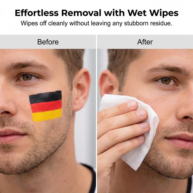 🏆BUY 1 GET 1 FREE🎉National Flag Face Paint Stick for Sports & Events⚽