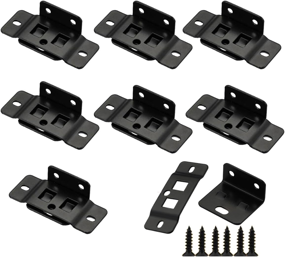 🛠️Heavy Duty Stainless Steel Right Angle Corner Brackets for Furniture