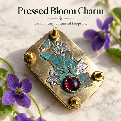 🌸📖 Pocket-Size Flower Press – Turn Tiny Blooms Into Lasting Keepsakes