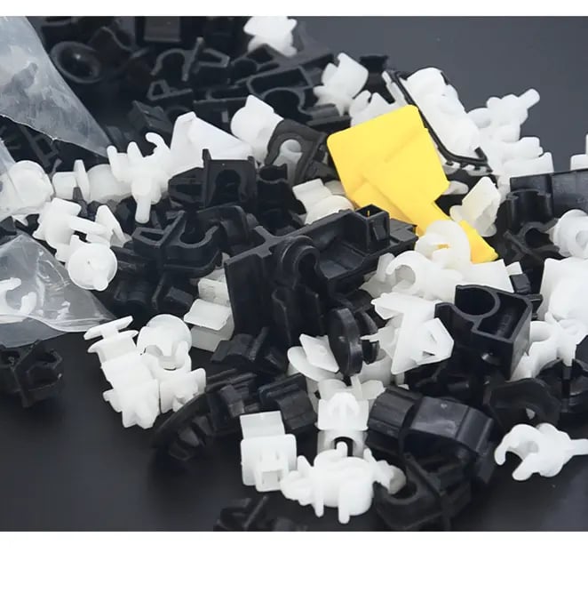 🚗 Universal Hood Support Rod Clips – Heavy Duty Engine Bay Prop Holder Set 🔧