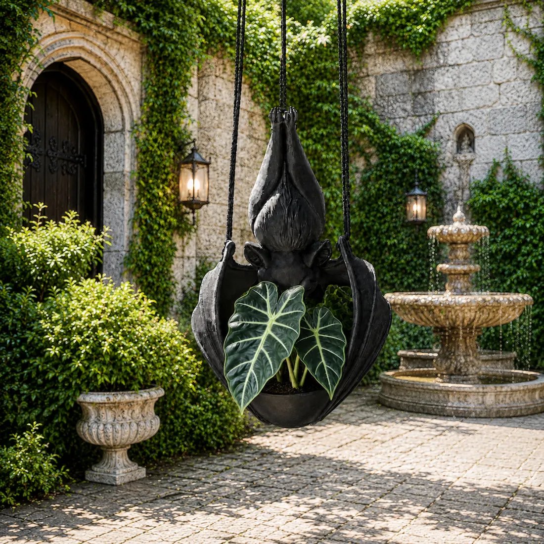 🎁Last Day 50% OFF - Hanging Bat Plant Pot