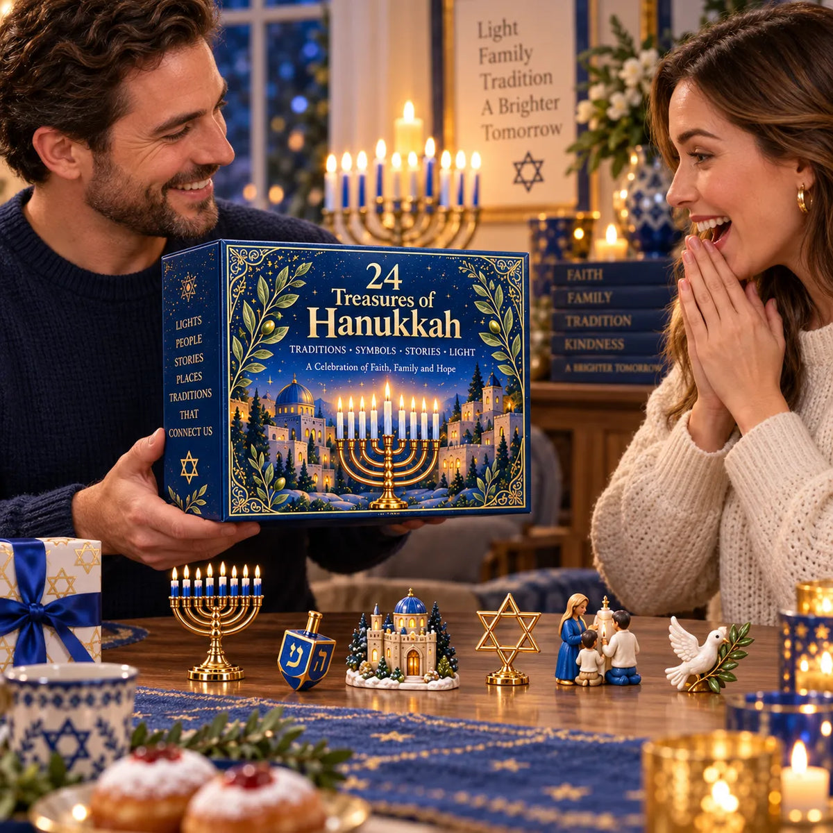 💫 Light, Faith & Memory | 24 Treasures of Hanukkah