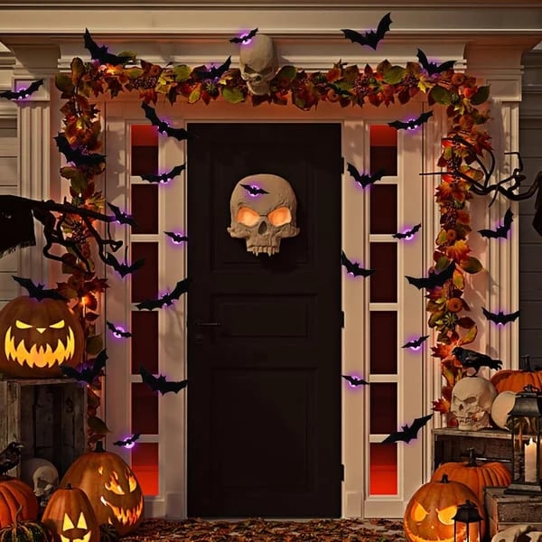 🦇 Limited-Time Halloween Sale 49% OFF –  3D Bat Light Design LED Decorations