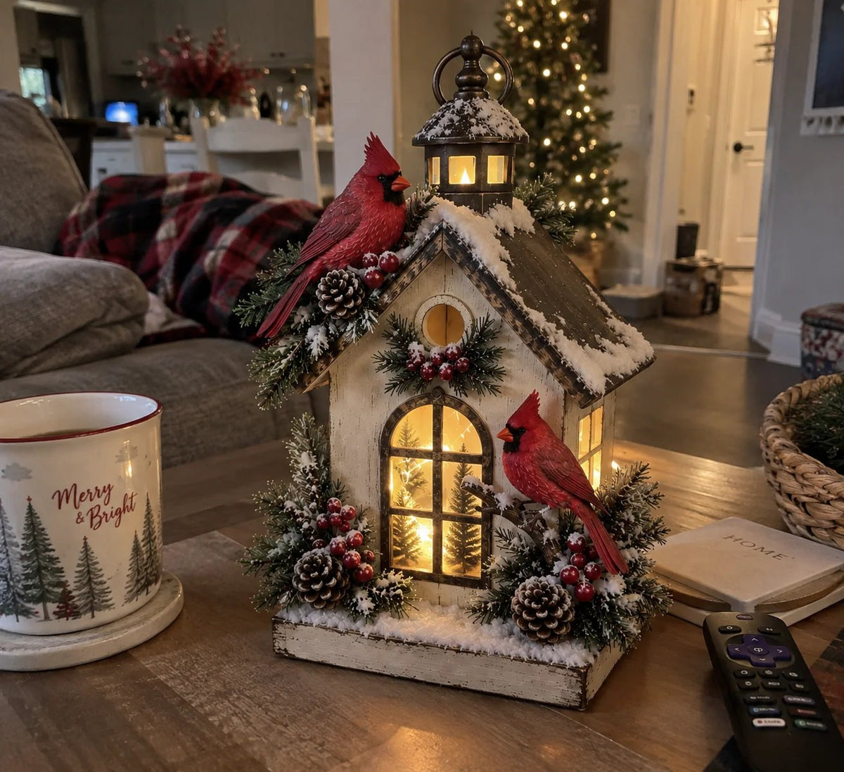 ❤️ Cardinal Cottage in Winter | A Cozy Home for Redbird Lovers