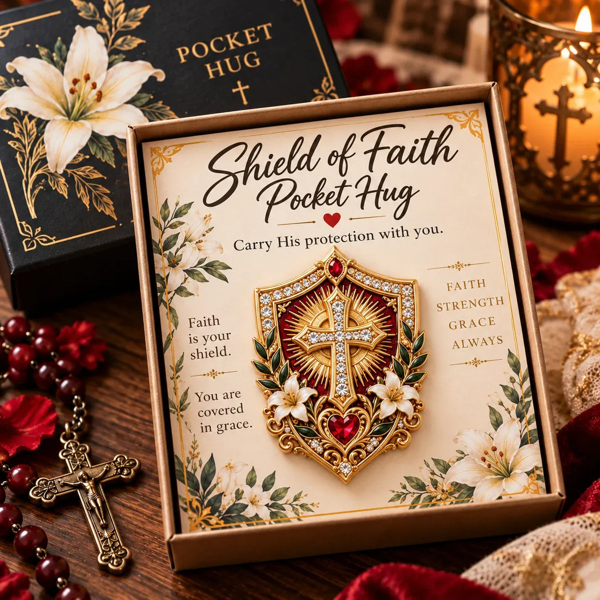 🤍 Faith Pocket Hug – A Little Reminder to Carry With You