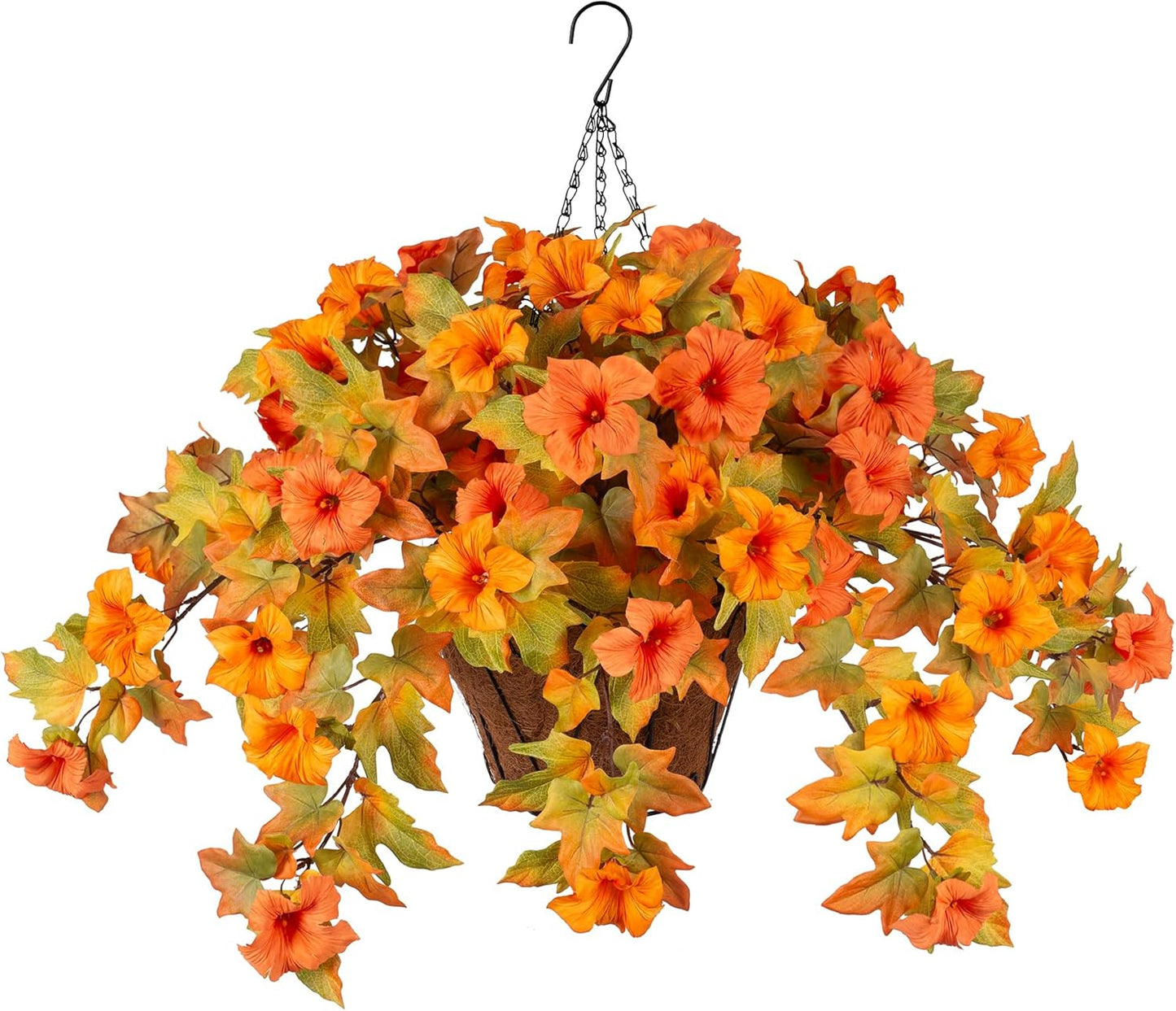 Outdoor Artificial Petunia Flowers Decor (2Pcs)