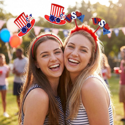 💥50K+ SOLD!-Independence Day Headbands and Party Decorations for July 4th