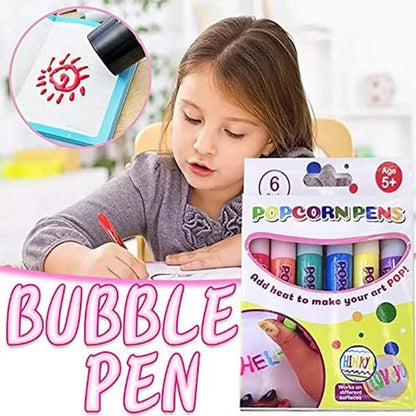 🖍️ ONLY $9.99 TODAY | 🫧 Heat Activated Puffy Pens | Turn Simple Doodles Into Fun 3D Art 🎁