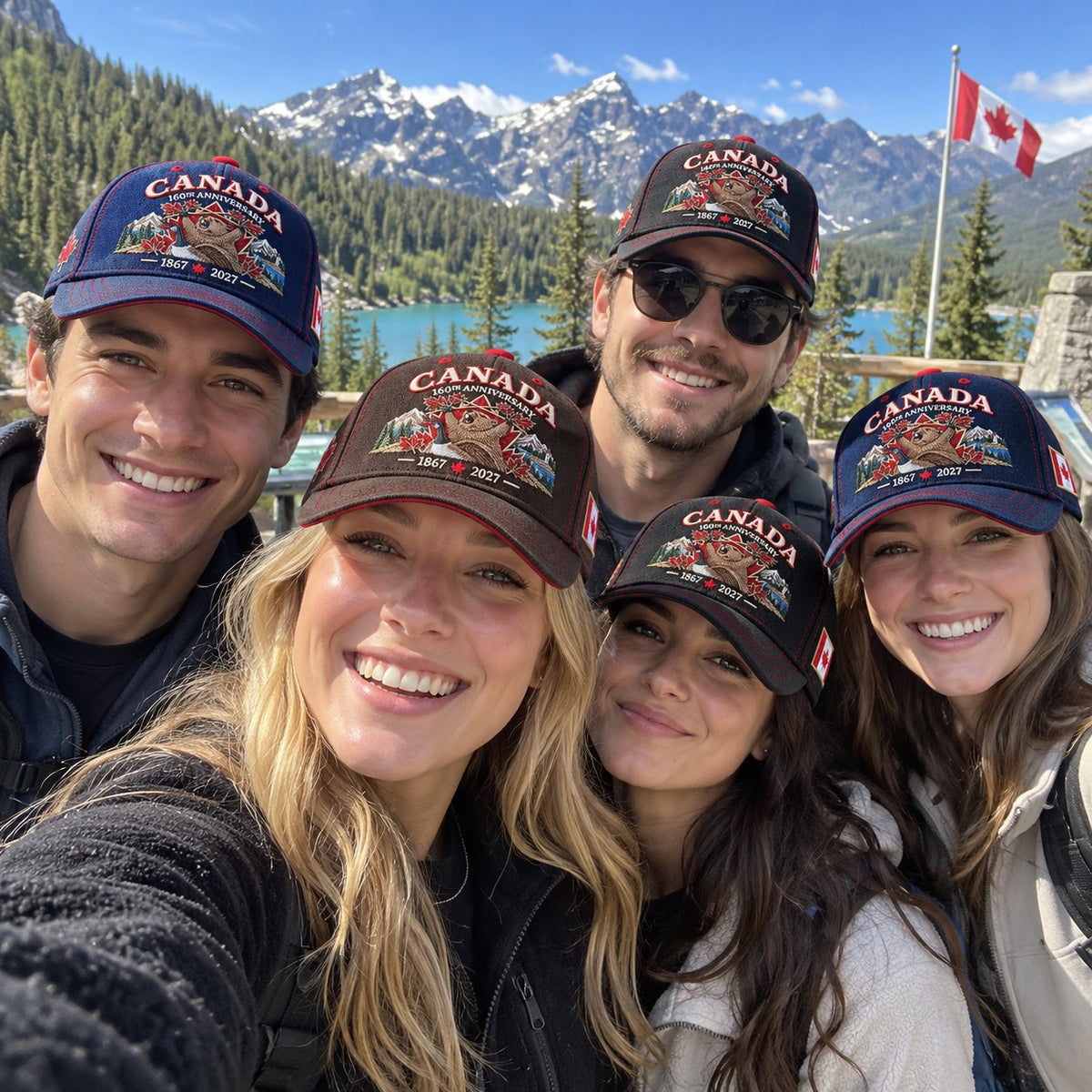 🔥 Last Day 50% OFF 🇨🇦 True North 160 | Canada Heritage Anniversary Cap 🍁