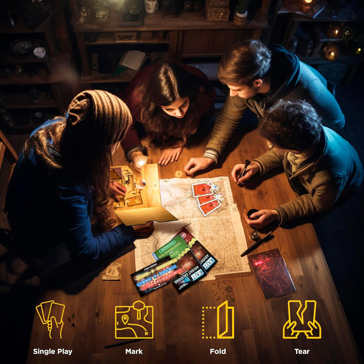 🔎🎄 24 Days to Escape Santa’s Workshop – Christmas Puzzle Advent Calendar 🗝️✨
