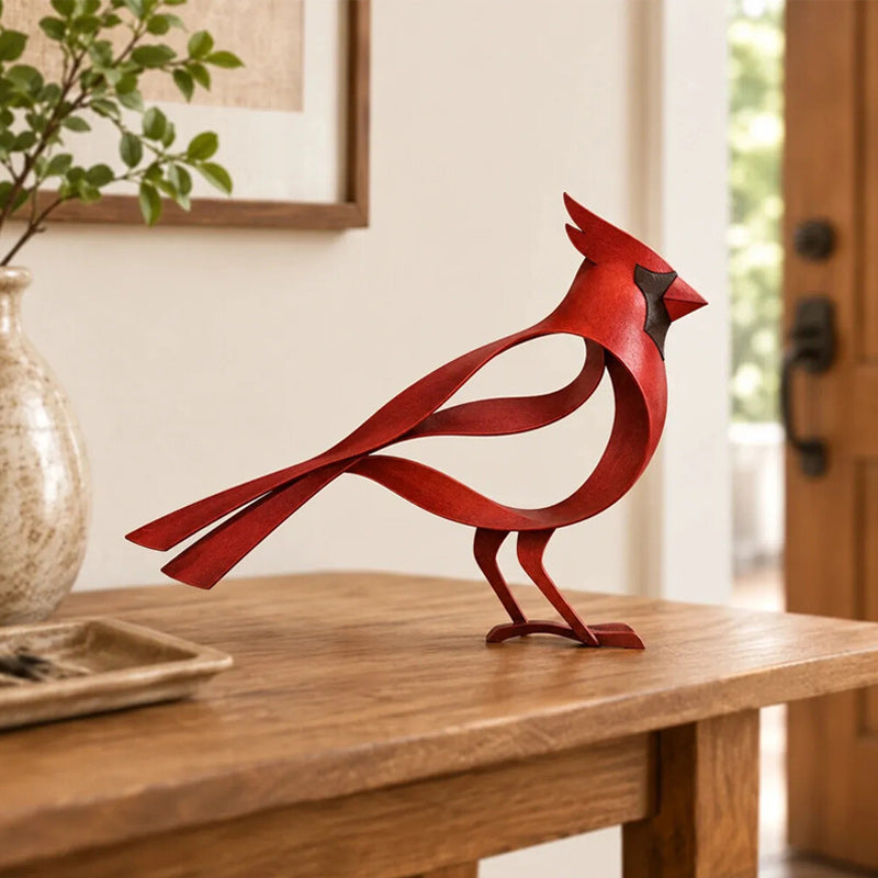 🕊️ Elegant Minimalist Metal Bird Sculpture | A Graceful Moment Inspired by Nature