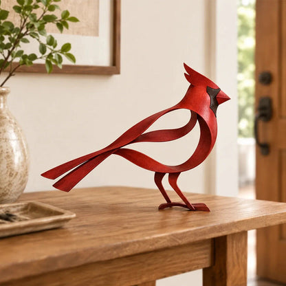 🕊️ Elegant Minimalist Metal Bird Sculpture | A Graceful Moment Inspired by Nature