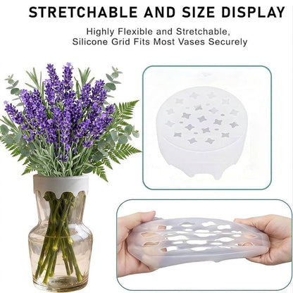 ✨BUY 1 GET 1 FREE🌸 Silicone Flower Arranging Grid Vase Holder