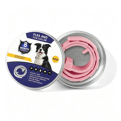 🔥 49% OFF TODAY 🐾Fresh Scent Adjustable Pet Bug Repellent Collar for Dogs & Cats