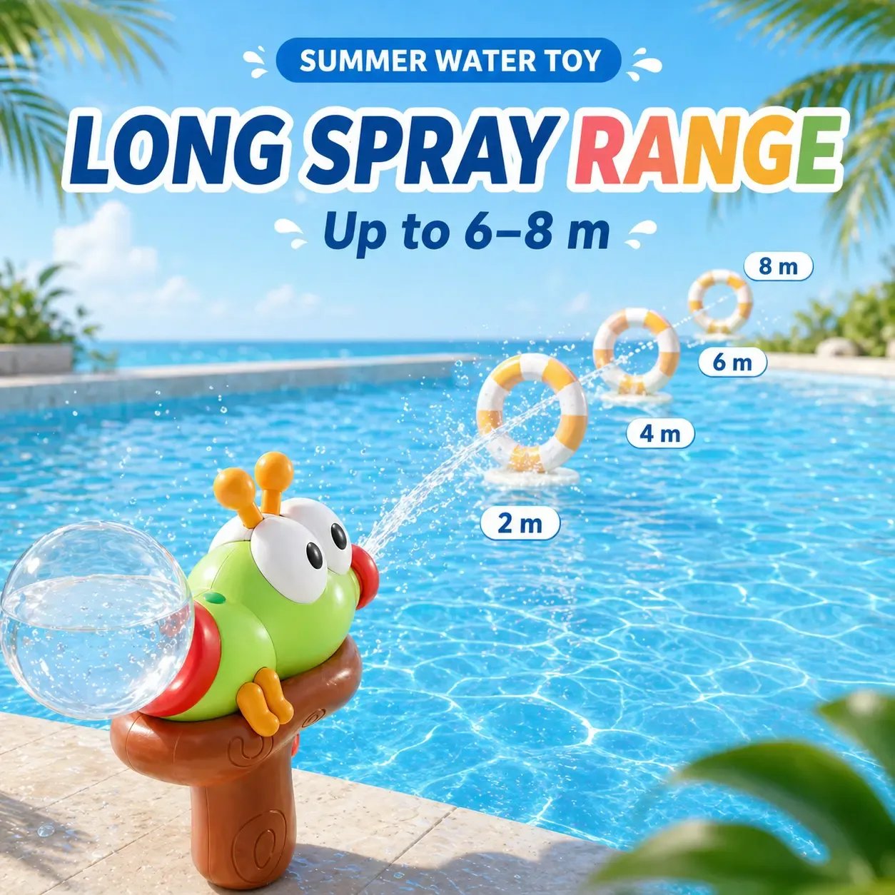 🦖💦 Cute Animal Electric Water Blaster for Kids ☀️💦  Design for Summer Pool & Beach Fun