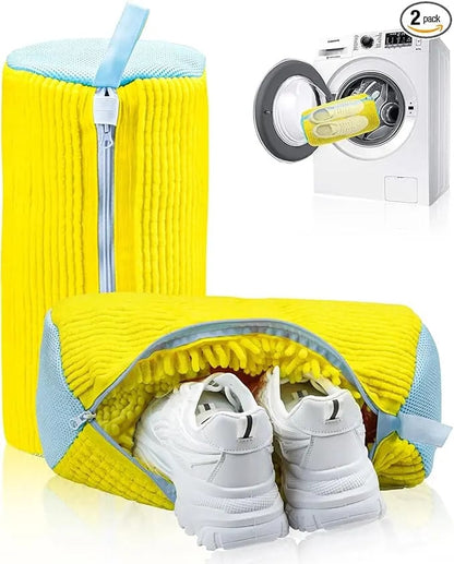🔥LAST DAY 50% OFF👟20,000+ Fiber Shoe Washing Bag – Deep Clean & Protect Shoes In Every Wash🫧