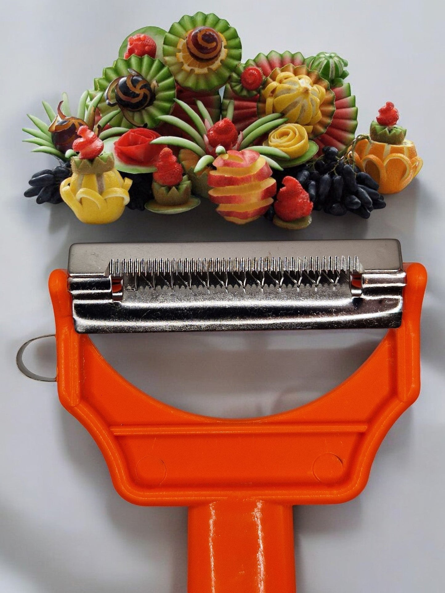 🔥5-in-1 Fruit and Vegetable Julienne Peeler with Grater Plate