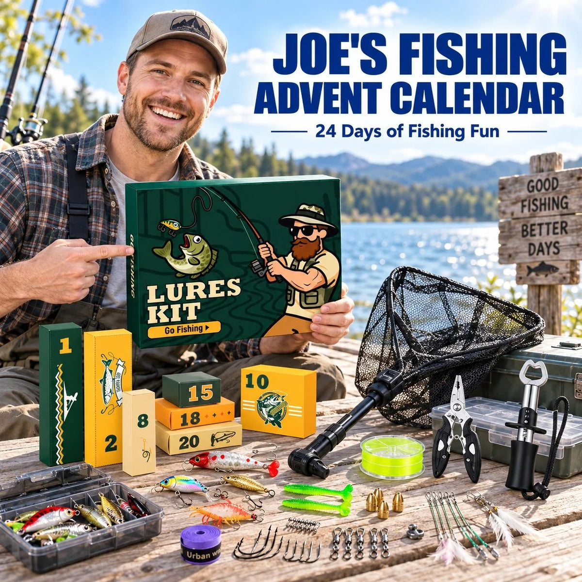 🎣 Joe’s 24 Days of Fishing Christmas Advent Calendar | An Angler’s Holiday Catch 🎄