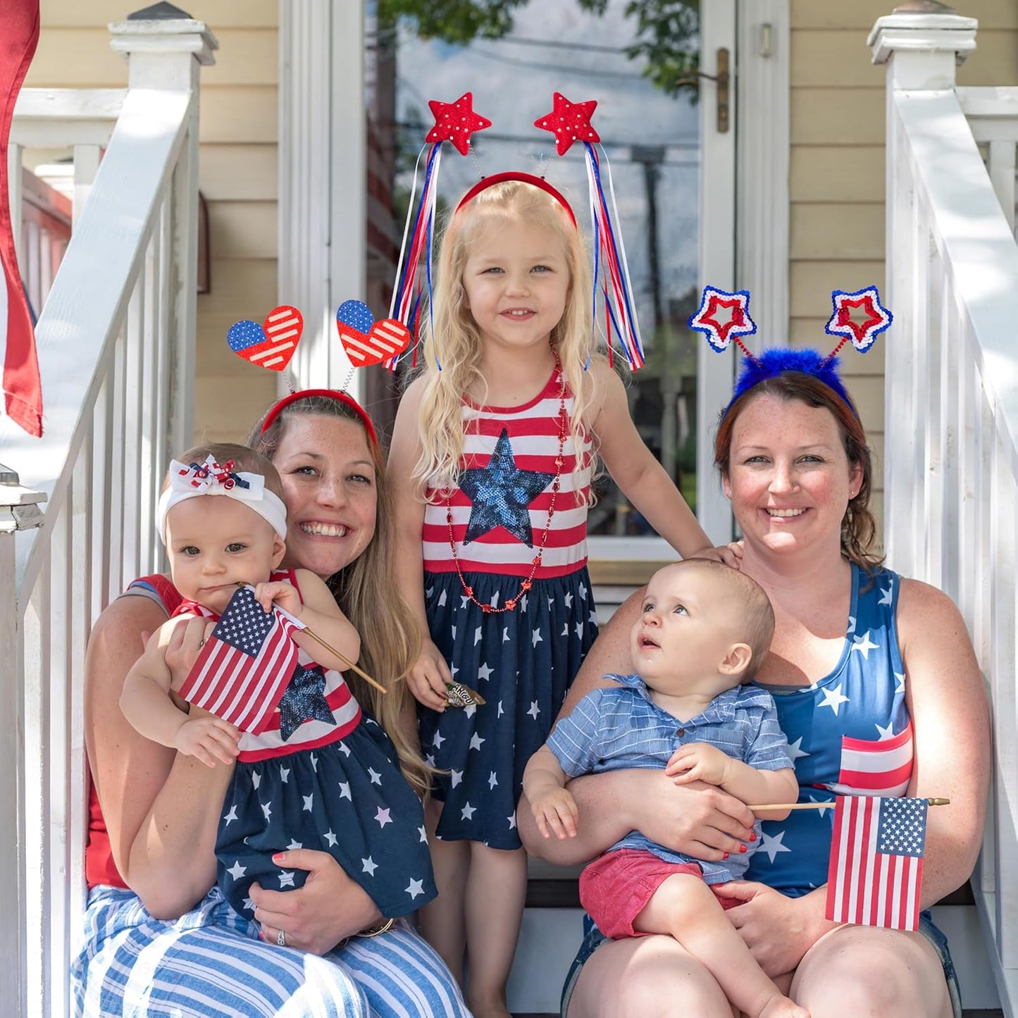 💥50K+ SOLD!-Independence Day Headbands and Party Decorations for July 4th