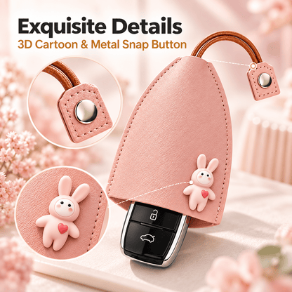 🔥 LAST DAY 49% OFF | 🐾 Cute Pull-Out Key Case | Keys Stay Hidden, Neat & Easy to Grab