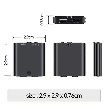 🎙️ AI Magnetic Mini Voice Recorder – Noise Reduction & Voice Activation