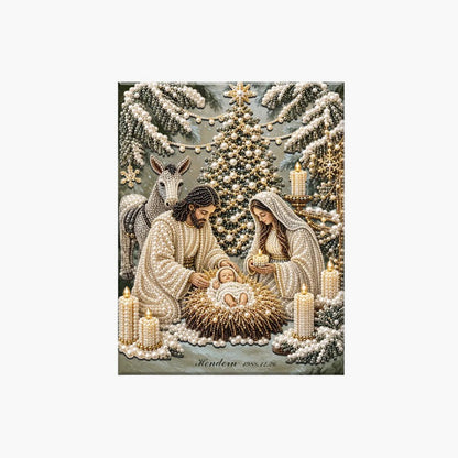 ✝️ Nativity Diamond Painting Kit | Christian Christmas DIY Faith Wall Decor ✨