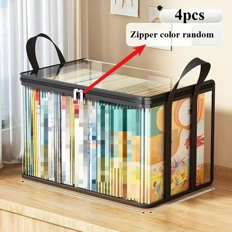 🏆 35K+ SOLD!🏠 Large Capacity Clear Storage Containers Durable Stackable Organizer Bins