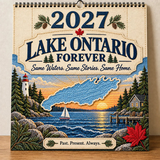 🍁 Same Waters, New Seasons | Lake Ontario 2027 Calendar