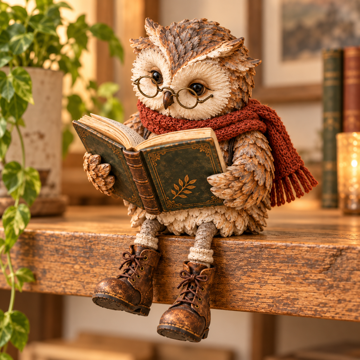 🍂🍄   Little Woodland Club – Whimsical Animal Hobby Figurines