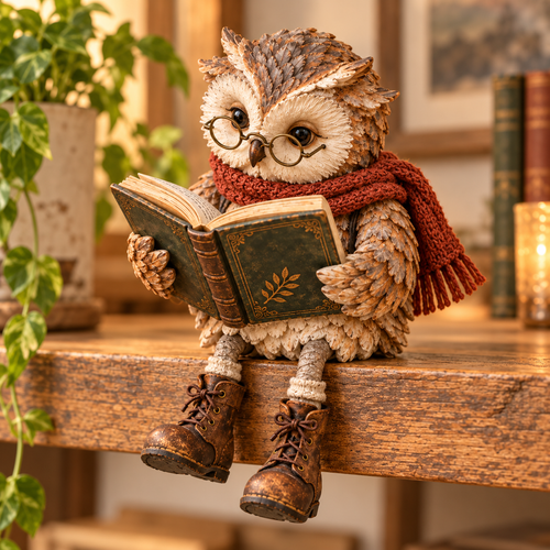 🍂🍄   Little Woodland Club – Whimsical Animal Hobby Figurines