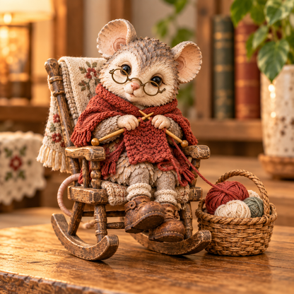 🍂🍄   Little Woodland Club – Whimsical Animal Hobby Figurines