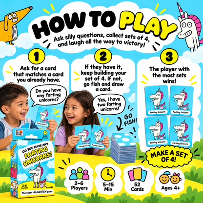 😂🎣 Super Silly Go Fish – The Hilarious Family Card Game | 50% OFF Today