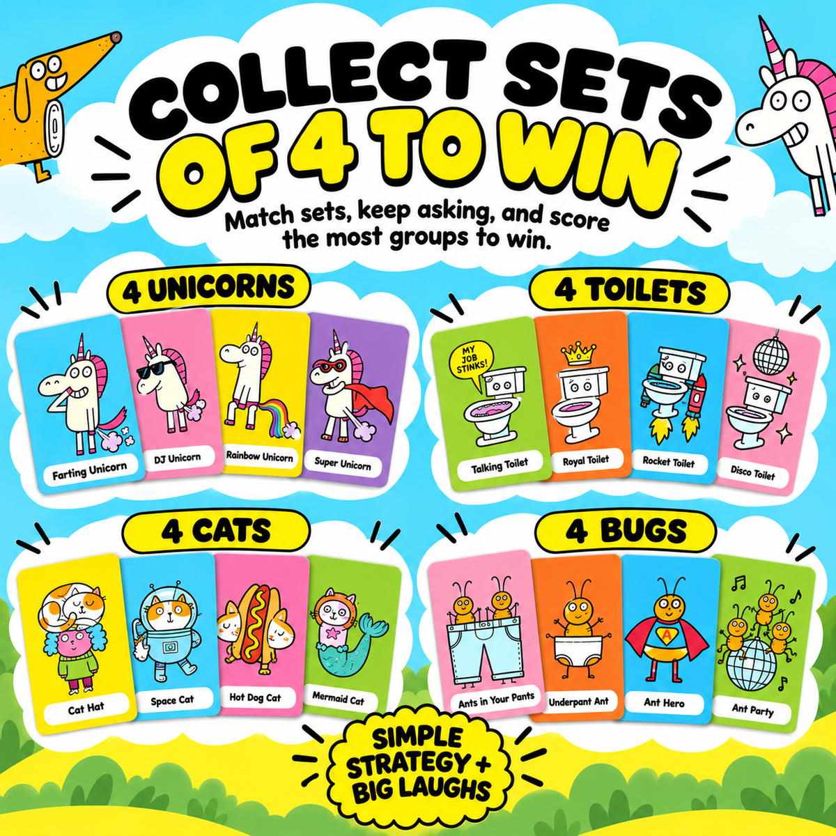 😂🎣 Super Silly Go Fish – The Hilarious Family Card Game | 50% OFF Today