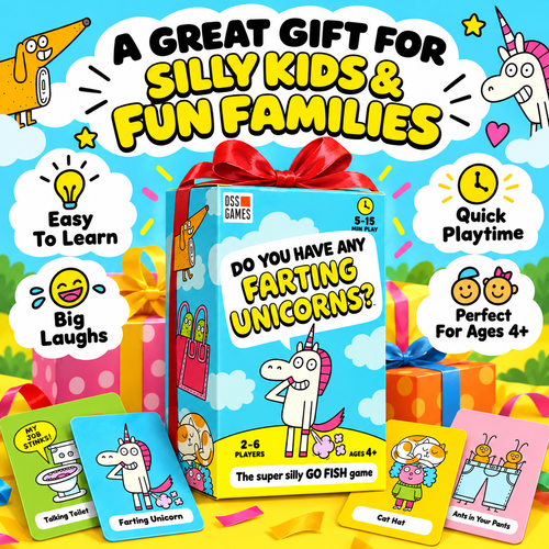😂🎣 Super Silly Go Fish – The Hilarious Family Card Game | 50% OFF Today