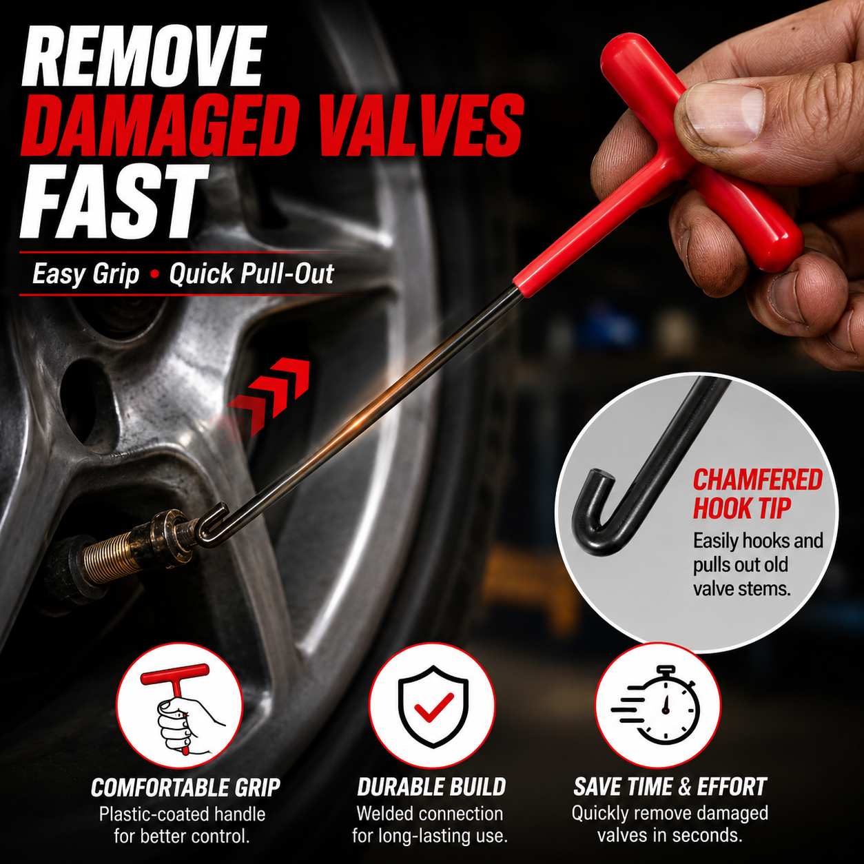 🚗🔧 Complete Rivet Nut Tool Kit – M3–M8 Drill-Compatible Threaded Insert Set